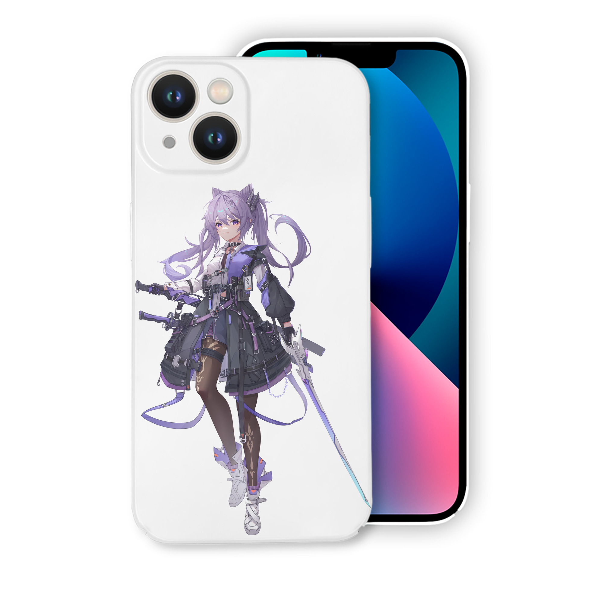 げんし神 刻晴 こくせい genshin Kokusei 【iPhone 14シリーズ対応】ハードケース
