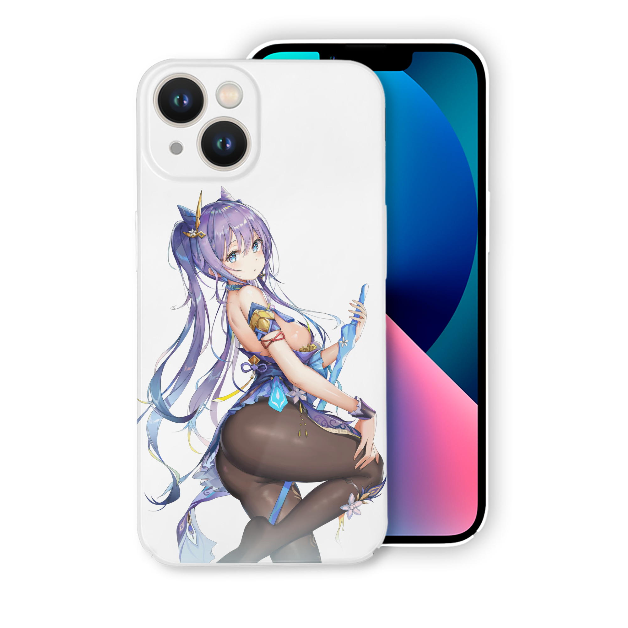 げんし神 刻晴 こくせい genshin Kokusei 【iPhone 14シリーズ対応】ハードケース