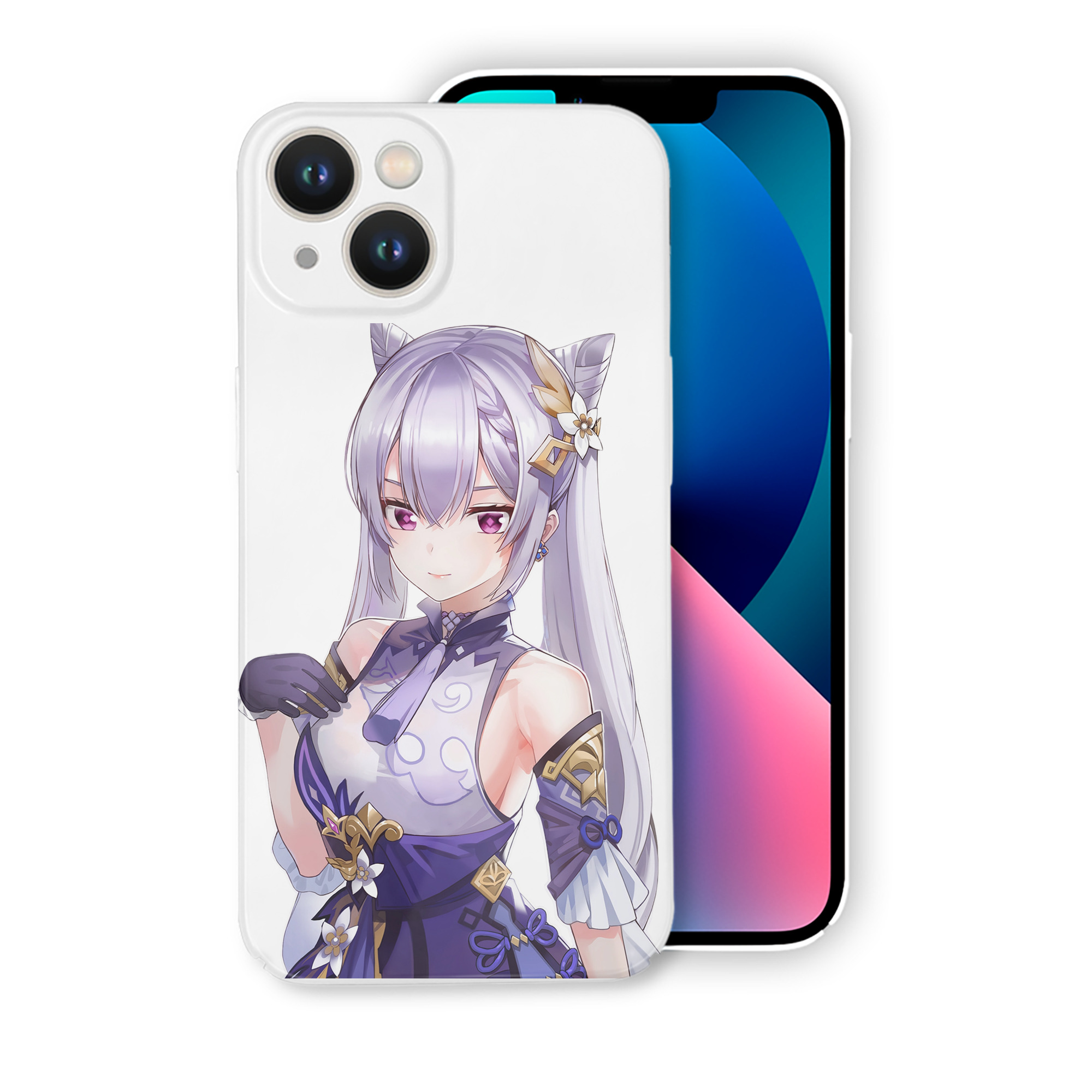 げんし神 刻晴 こくせい genshin Kokusei 【iPhone 14シリーズ対応】ハードケース