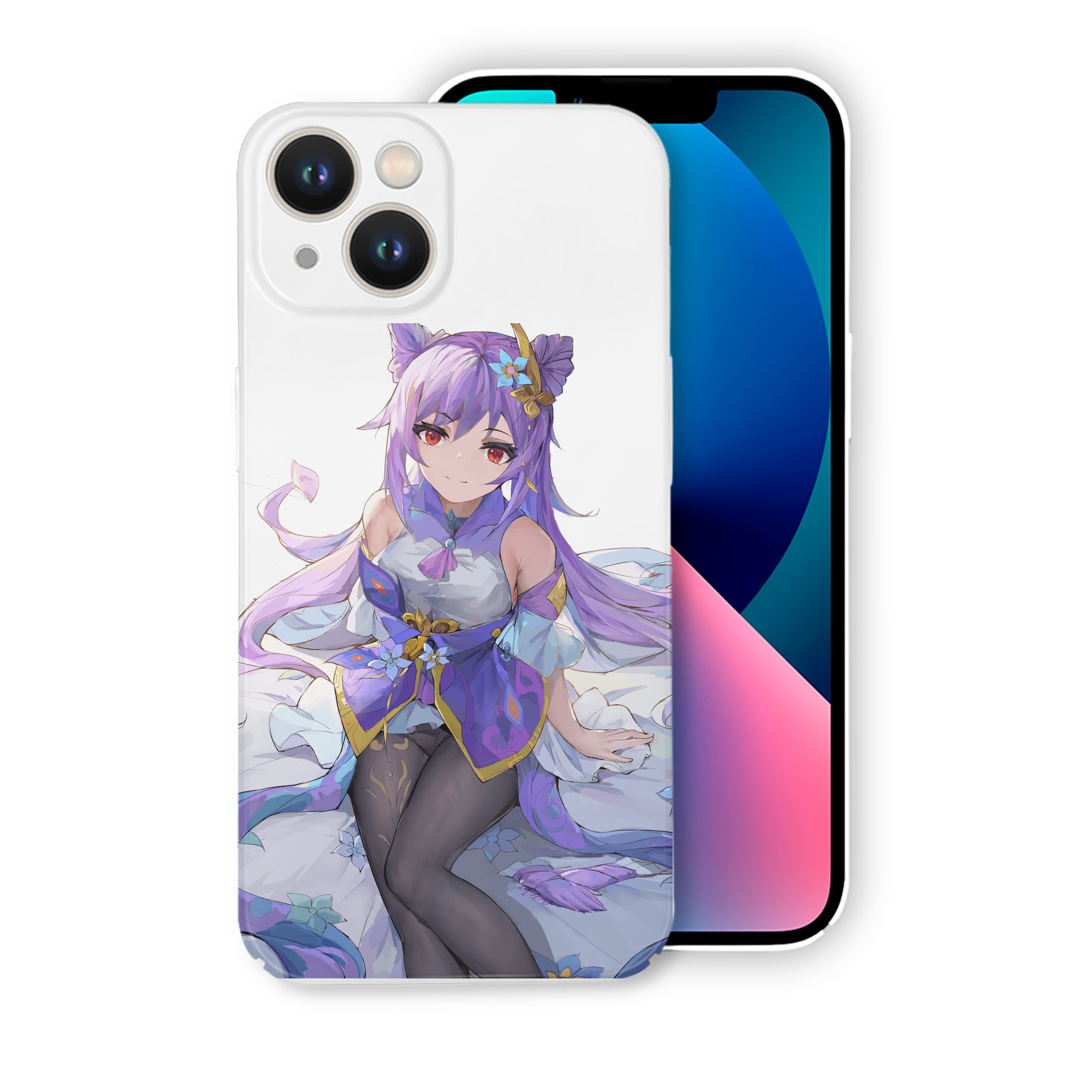 げんし神 刻晴 こくせい genshin Kokusei 【iPhone 14シリーズ対応】ハードケース