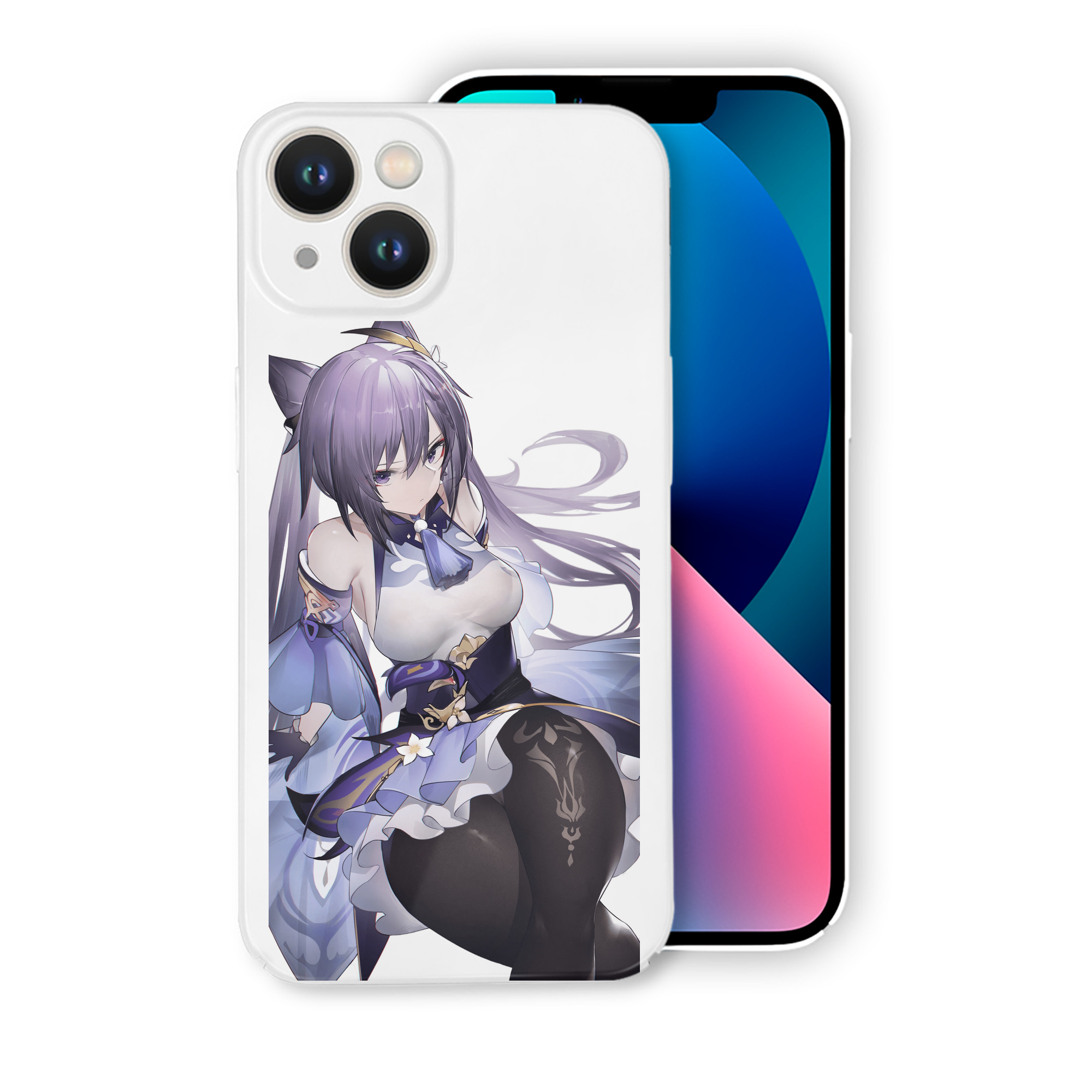 げんし神 刻晴 こくせい genshin Kokusei 【iPhone 14シリーズ対応】ハードケース