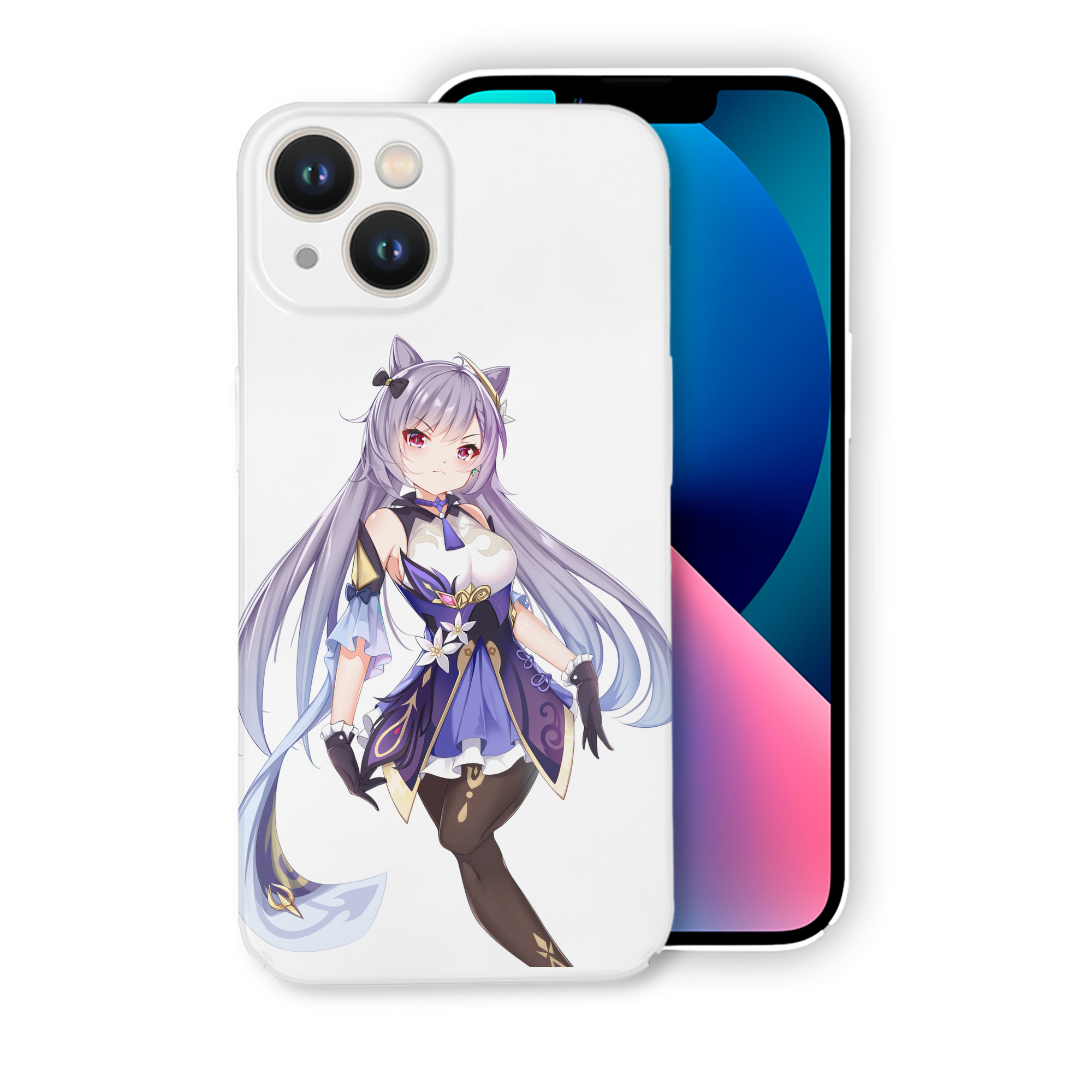 げんし神 刻晴 こくせい genshin Kokusei 【iPhone 14シリーズ対応】ハードケース