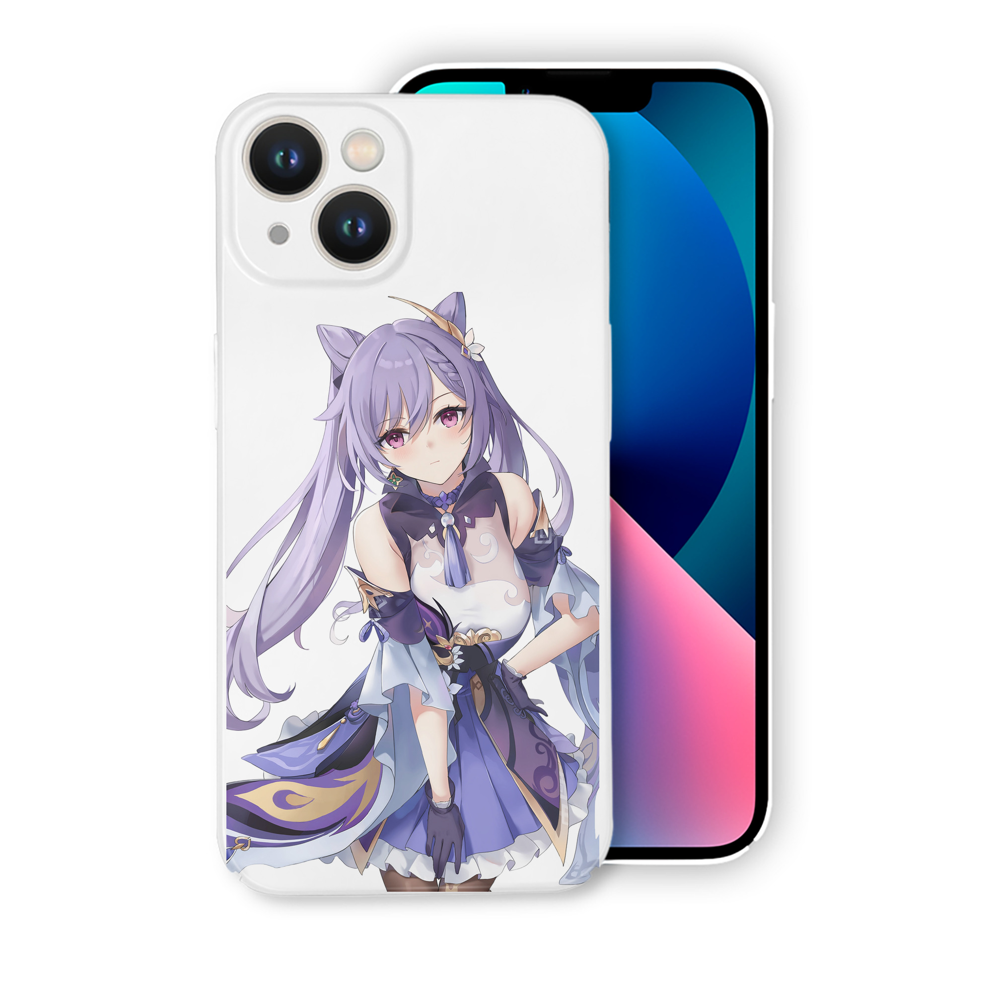 げんし神 刻晴 こくせい genshin Kokusei 【iPhone 14シリーズ対応】ハードケース