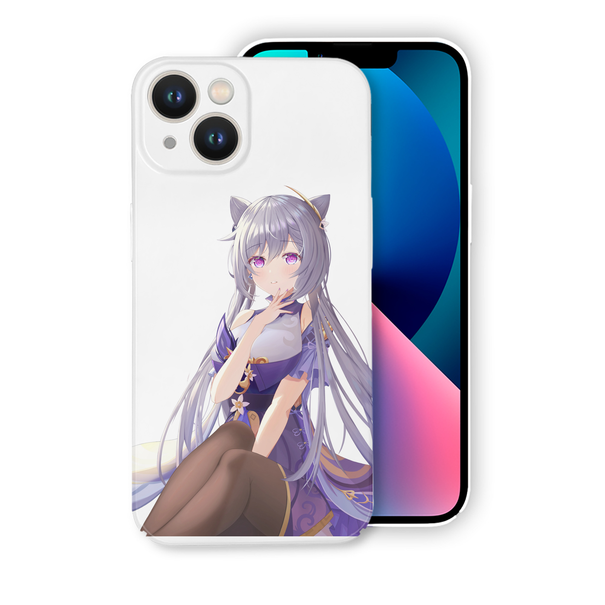 げんし神 刻晴 こくせい genshin Kokusei 【iPhone 14シリーズ対応】ハードケース