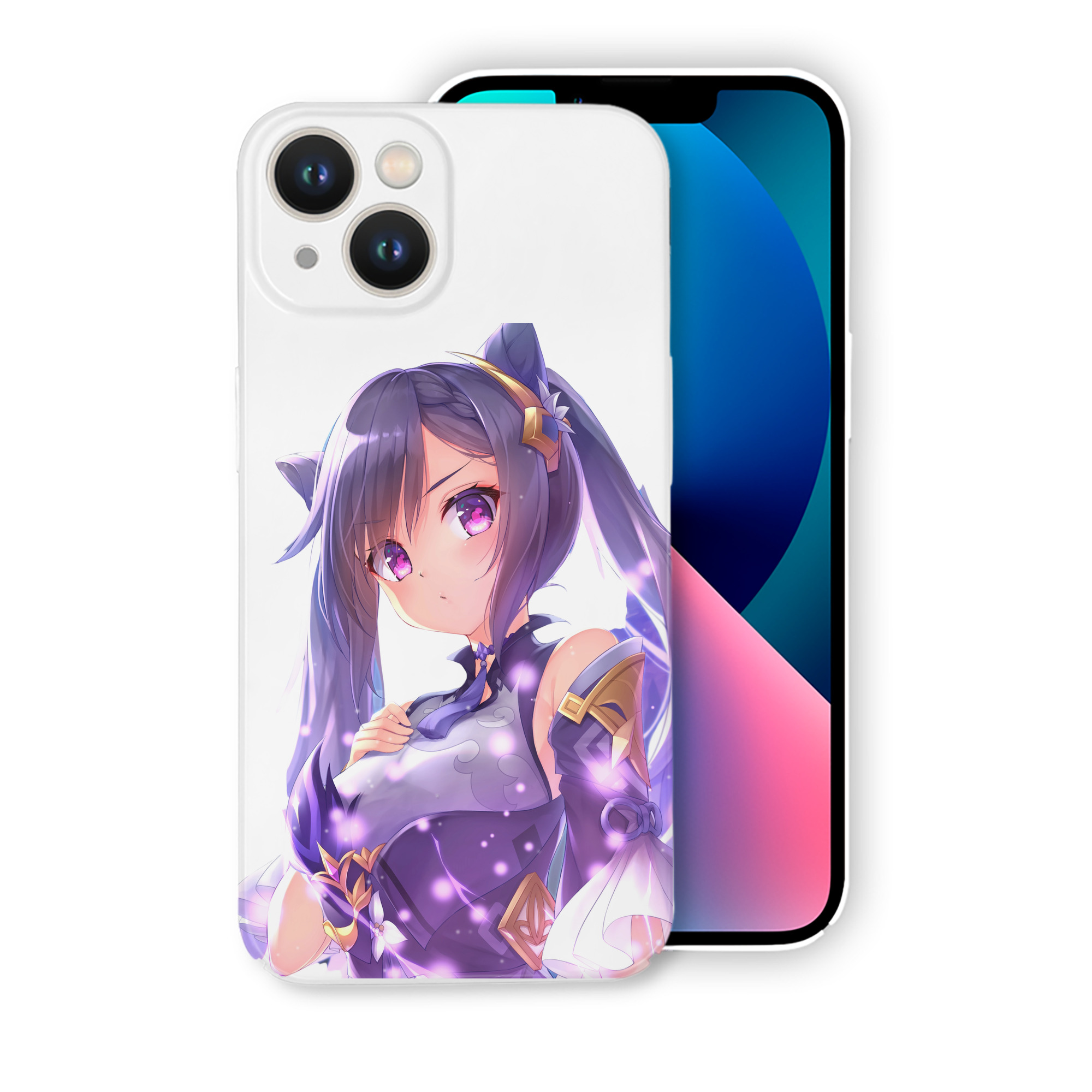 げんし神 刻晴 こくせい genshin Kokusei 【iPhone 14シリーズ対応】ハードケース