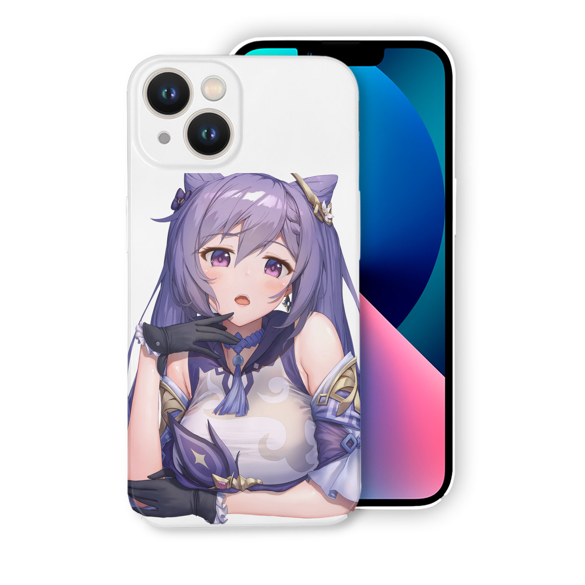 げんし神 刻晴 こくせい genshin Kokusei 【iPhone 14シリーズ対応】ハードケース