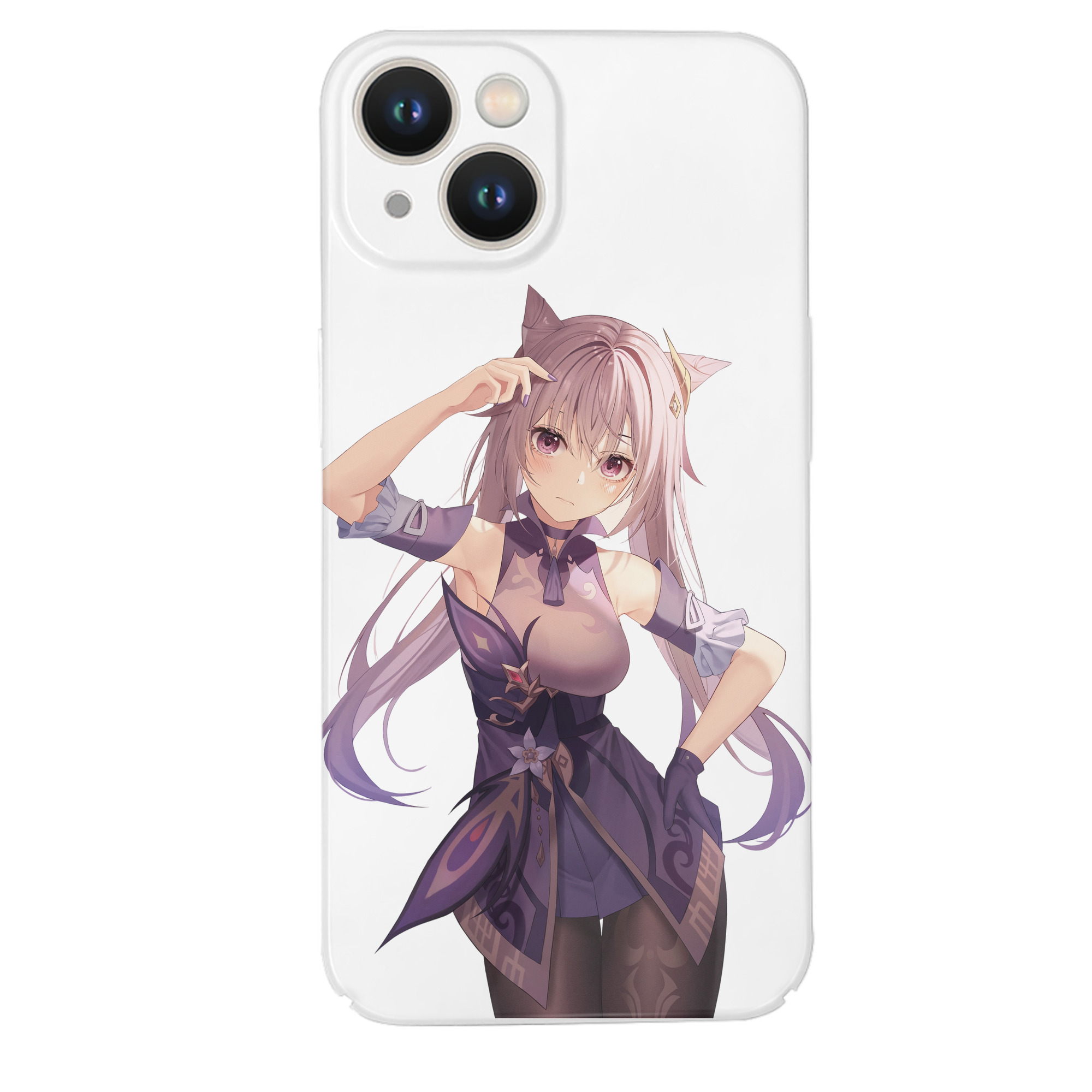 げんし神 刻晴 こくせい genshin Kokusei 【iPhone 14シリーズ対応】ハードケース