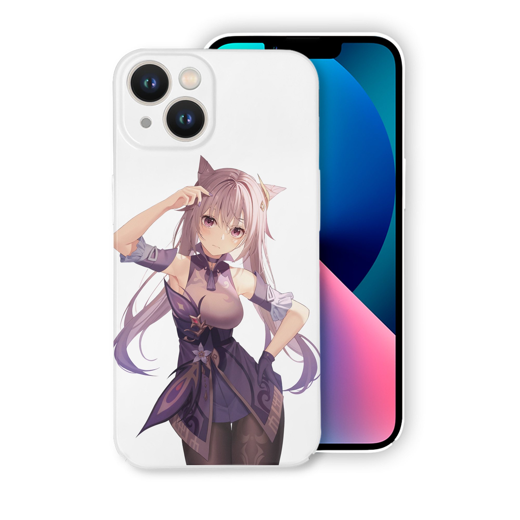 げんし神 刻晴 こくせい genshin Kokusei 【iPhone 14シリーズ対応】ハードケース
