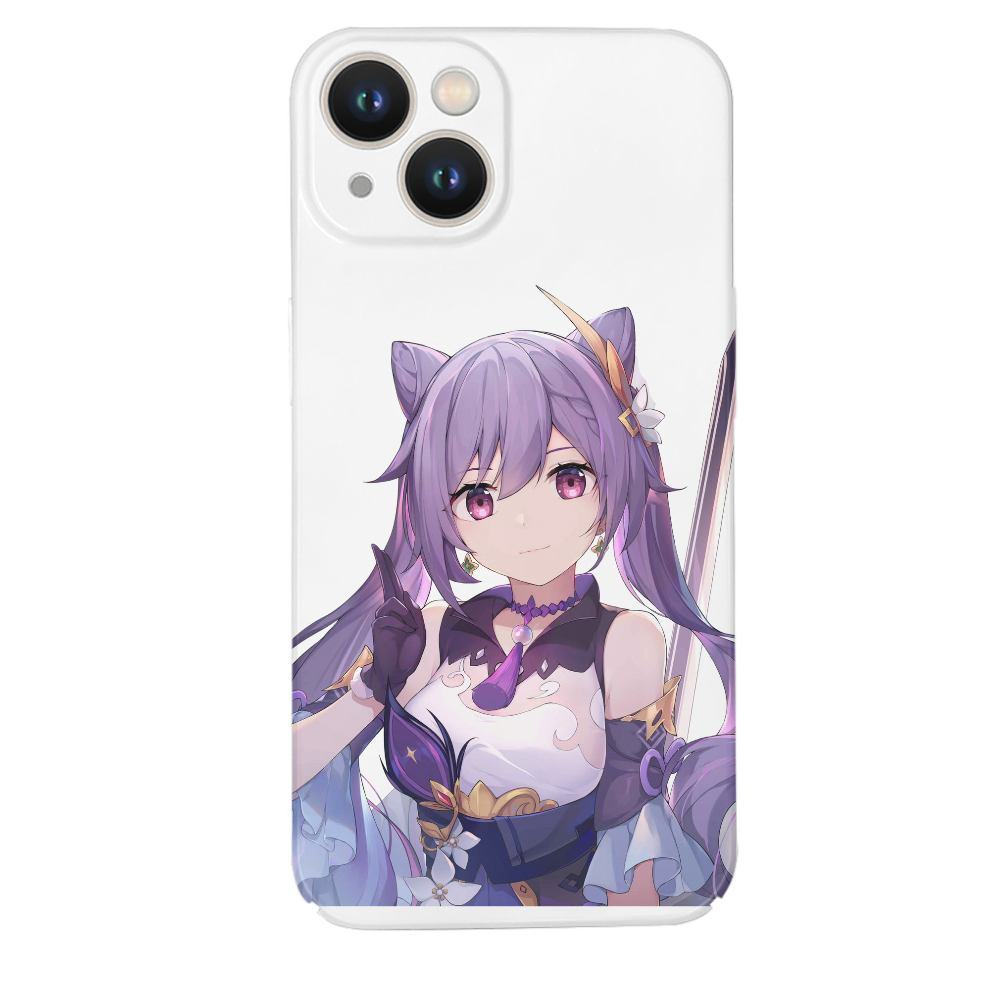 げんし神 刻晴 こくせい genshin Kokusei 【iPhone 14シリーズ対応】ハードケース