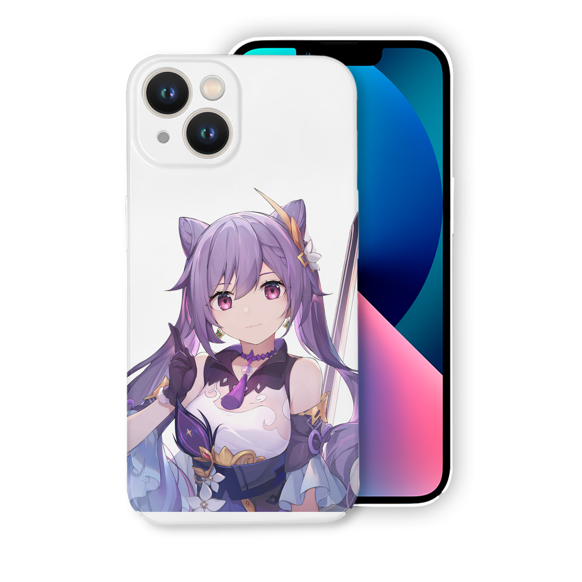 げんし神 刻晴 こくせい genshin Kokusei 【iPhone 14シリーズ対応】ハードケース