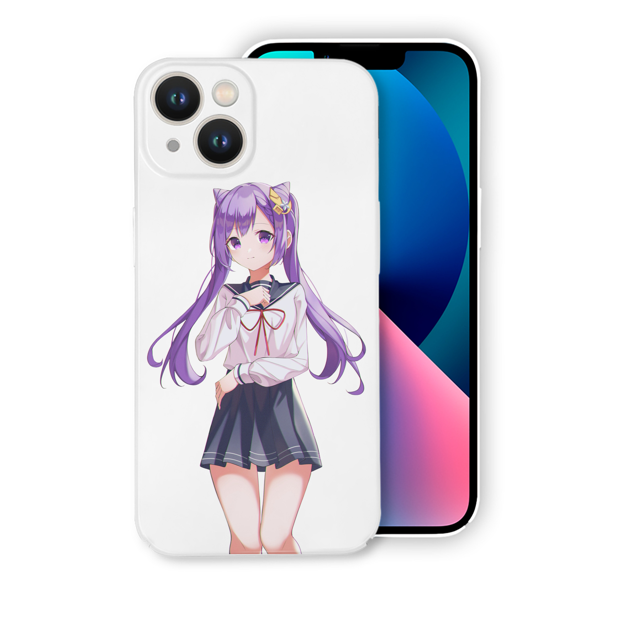 げんし神 刻晴 こくせい genshin Kokusei 【iPhone 14シリーズ対応】ハードケース