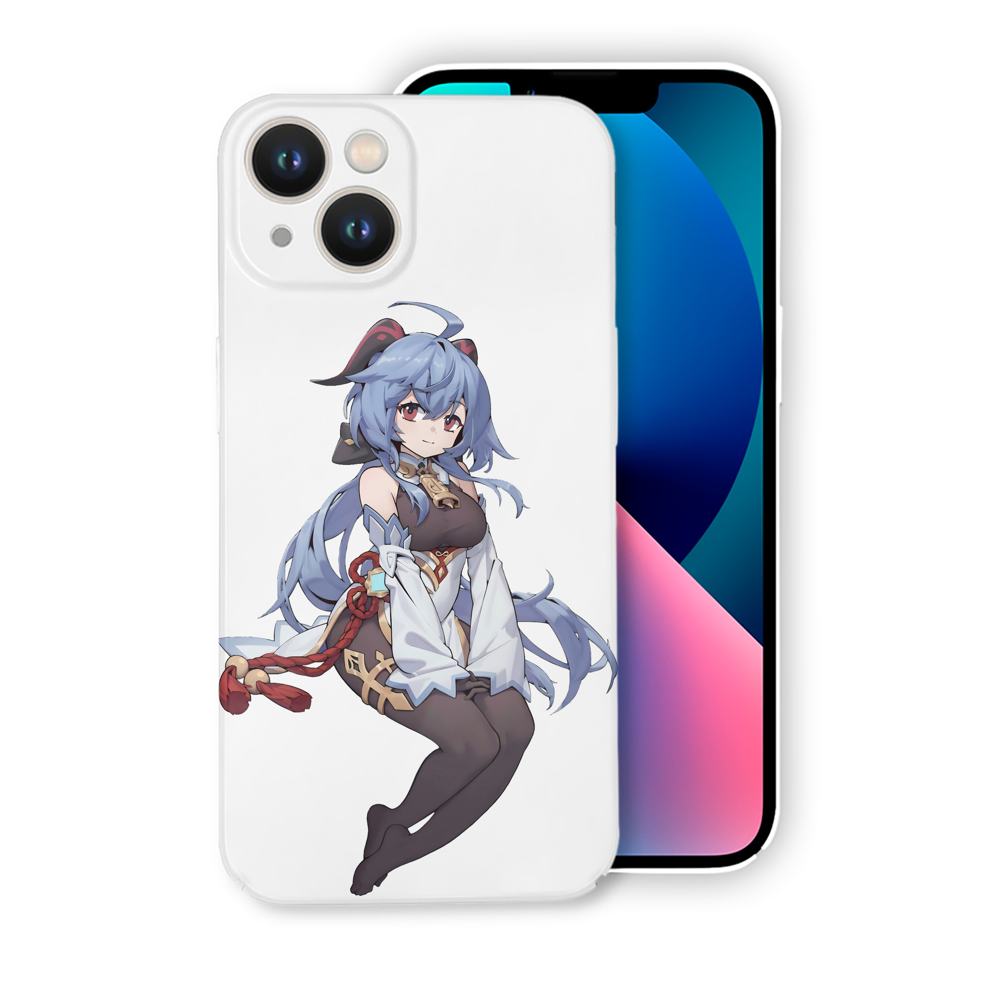 げんし神 甘雨 かんう genshin Ganyu 【iPhone 14シリーズ対応】ハードケース