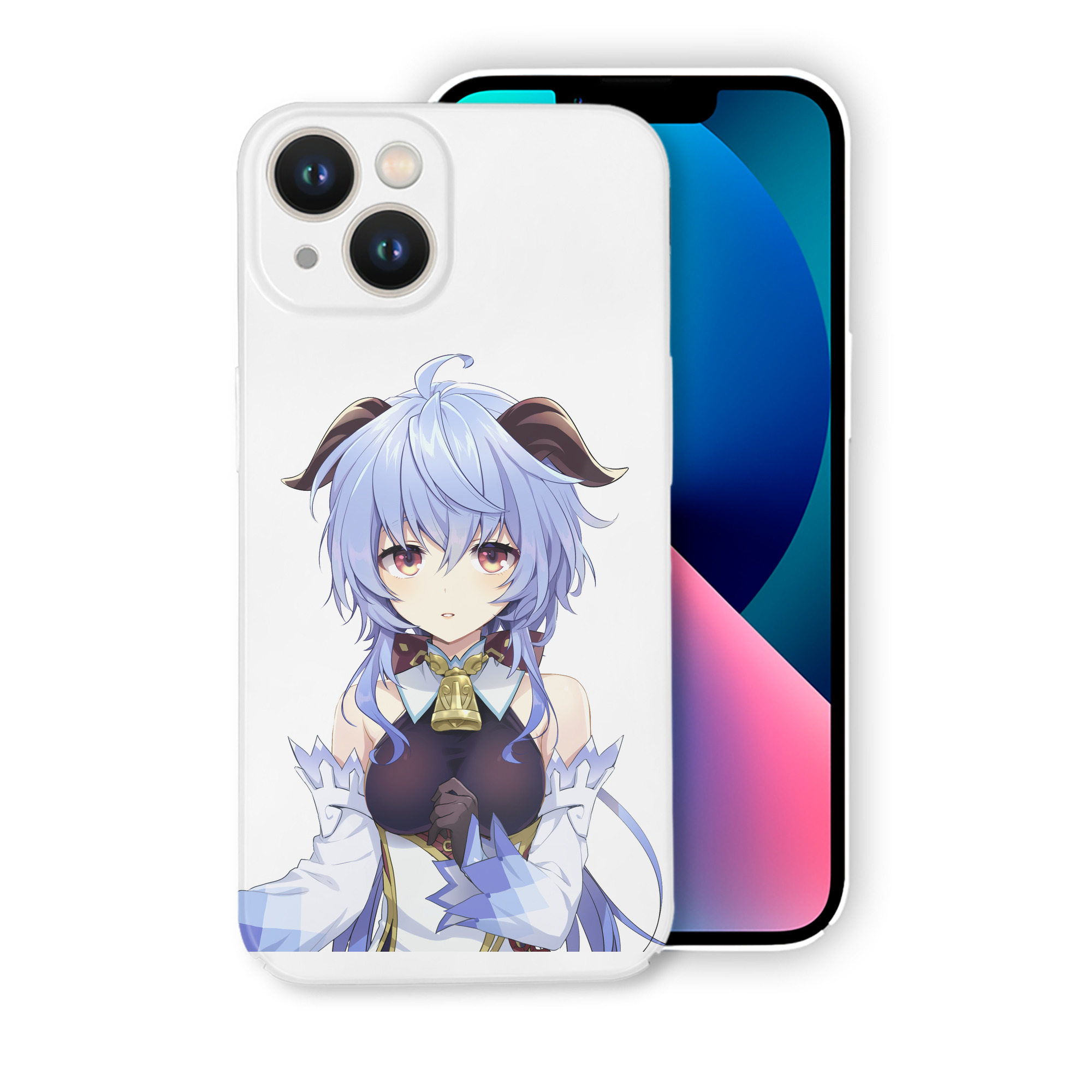 げんし神 甘雨 かんう genshin Ganyu 【iPhone 14シリーズ対応】ハードケース