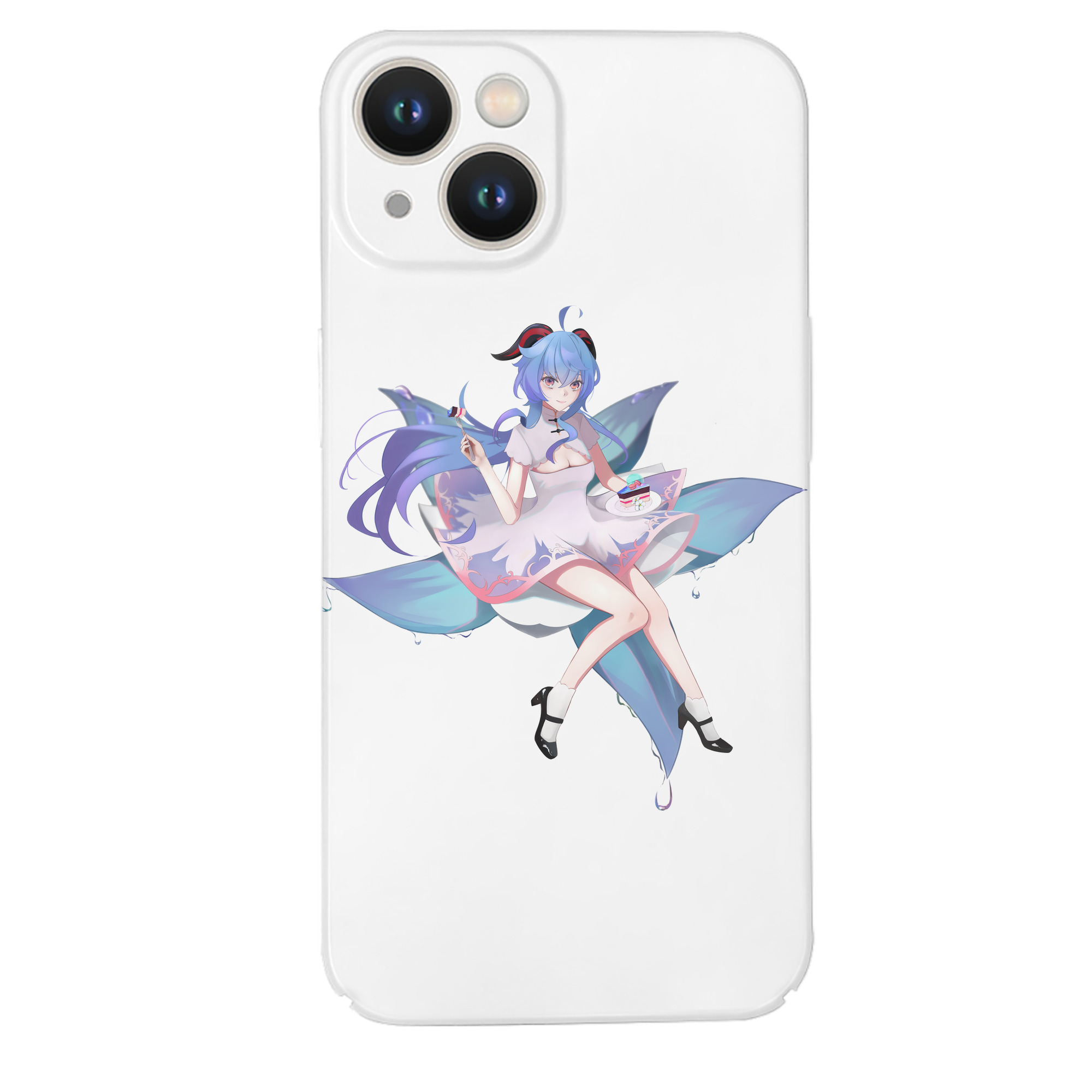 げんし神 甘雨 かんう genshin Ganyu 【iPhone 14シリーズ対応】ハードケース