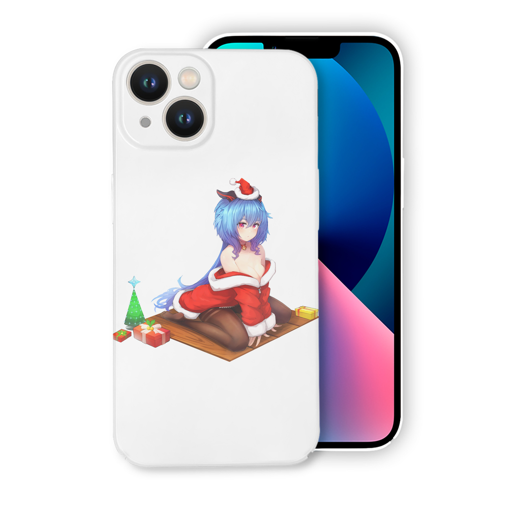 げんし神 甘雨 かんう genshin Ganyu 【iPhone 14シリーズ対応】ハードケース