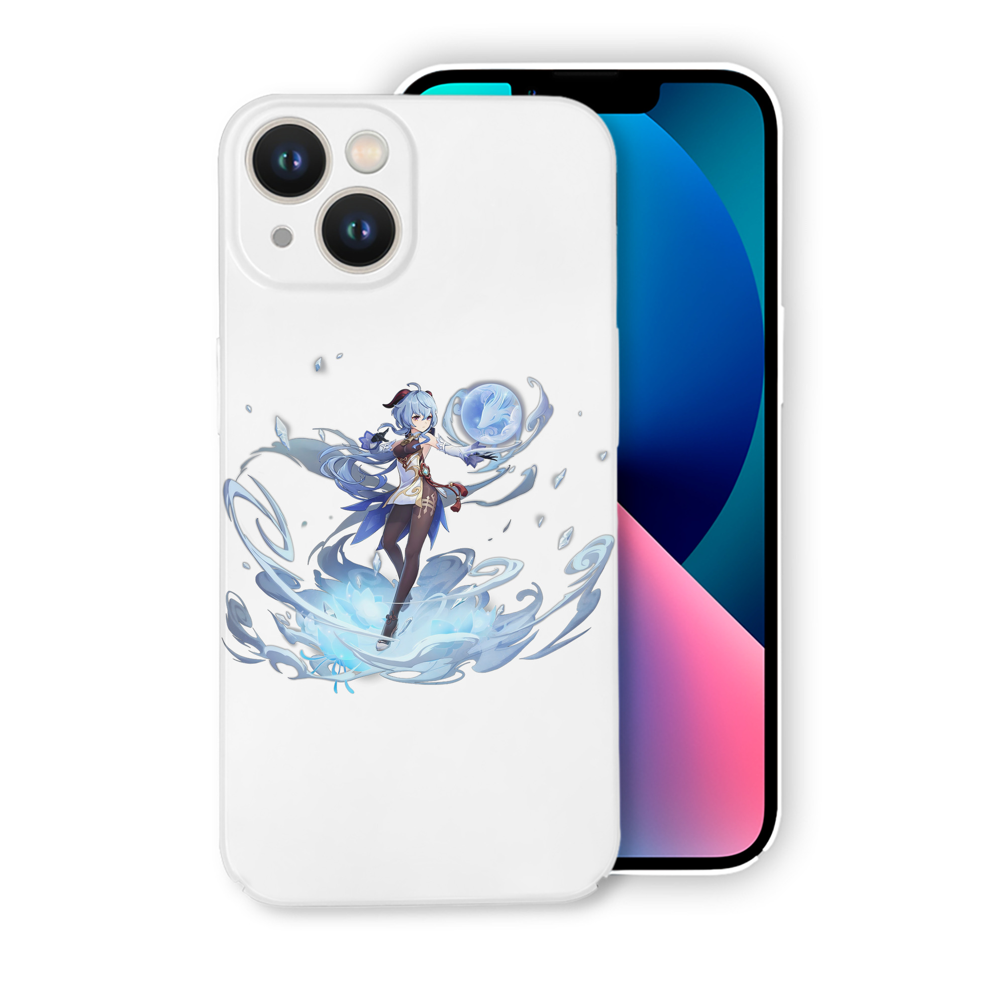 げんし神 甘雨 かんう genshin Ganyu 【iPhone 14シリーズ対応】ハードケース