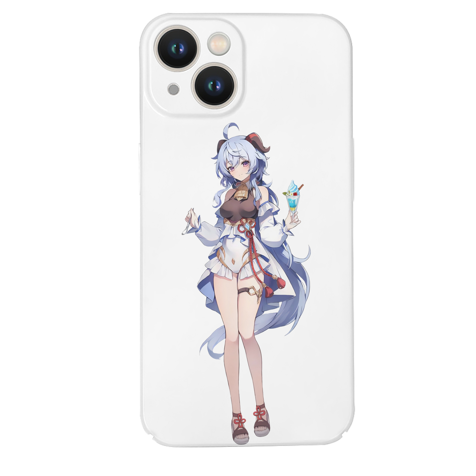 げんし神 甘雨 かんう genshin Ganyu 【iPhone 14シリーズ対応】ハードケース