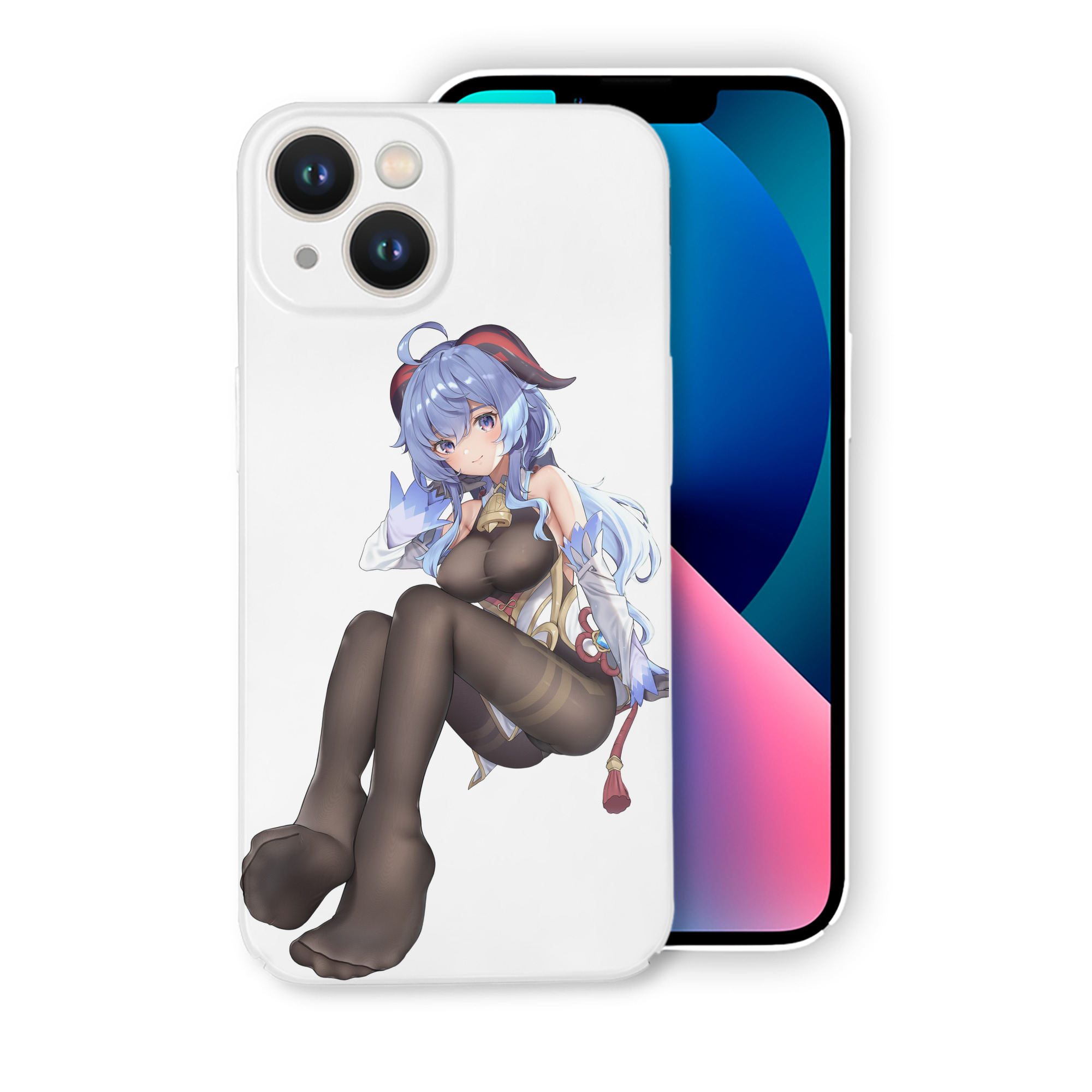 げんし神 甘雨 かんう genshin Ganyu 【iPhone 14シリーズ対応】ハードケース