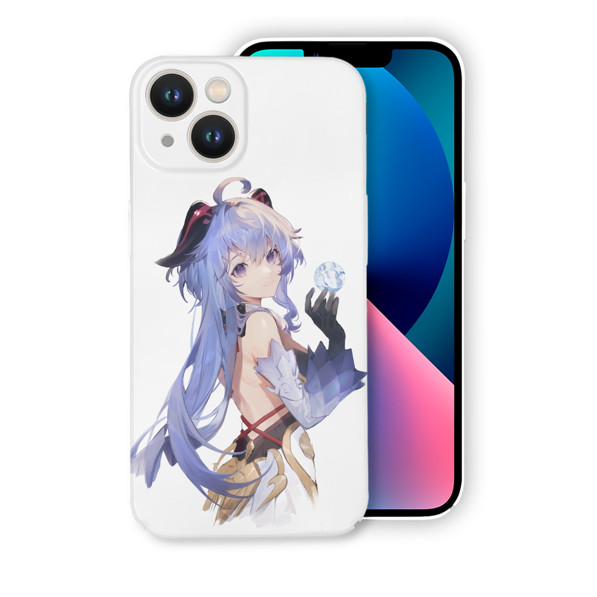 げんし神 甘雨 かんう genshin Ganyu 【iPhone 14シリーズ対応】ハードケース