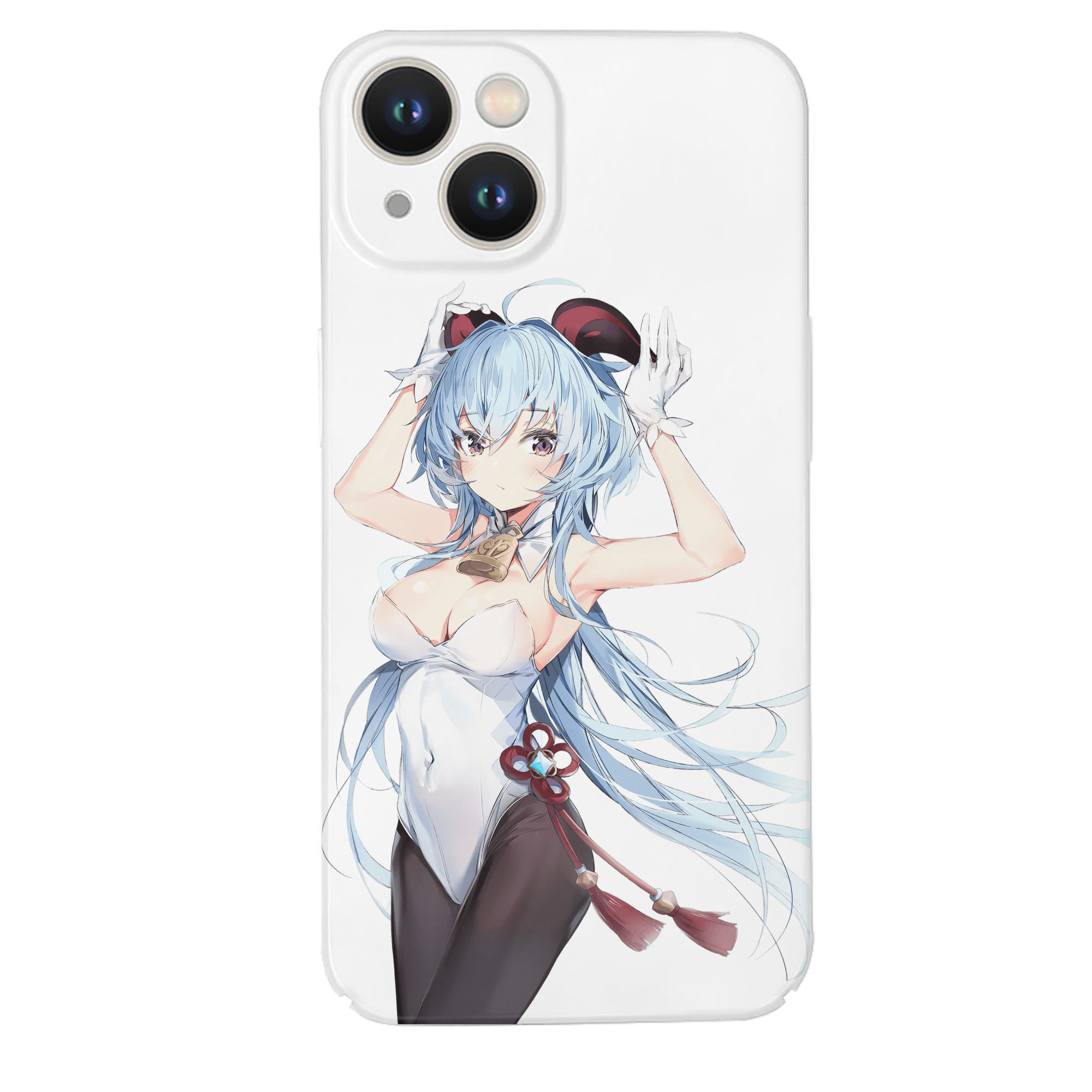 げんし神 甘雨 かんう genshin Ganyu 【iPhone 14シリーズ対応】ハードケース