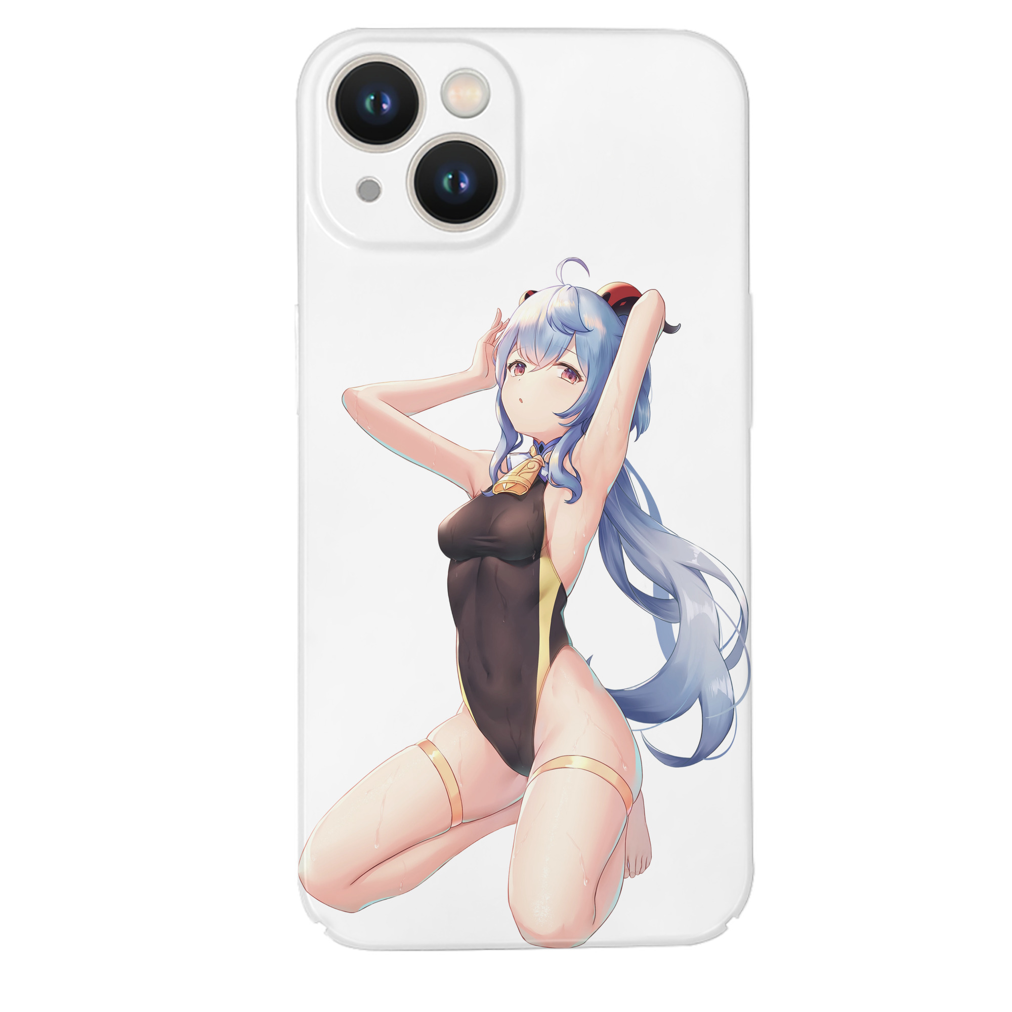 げんし神 甘雨 かんう genshin Ganyu 【iPhone 14シリーズ対応】ハードケース