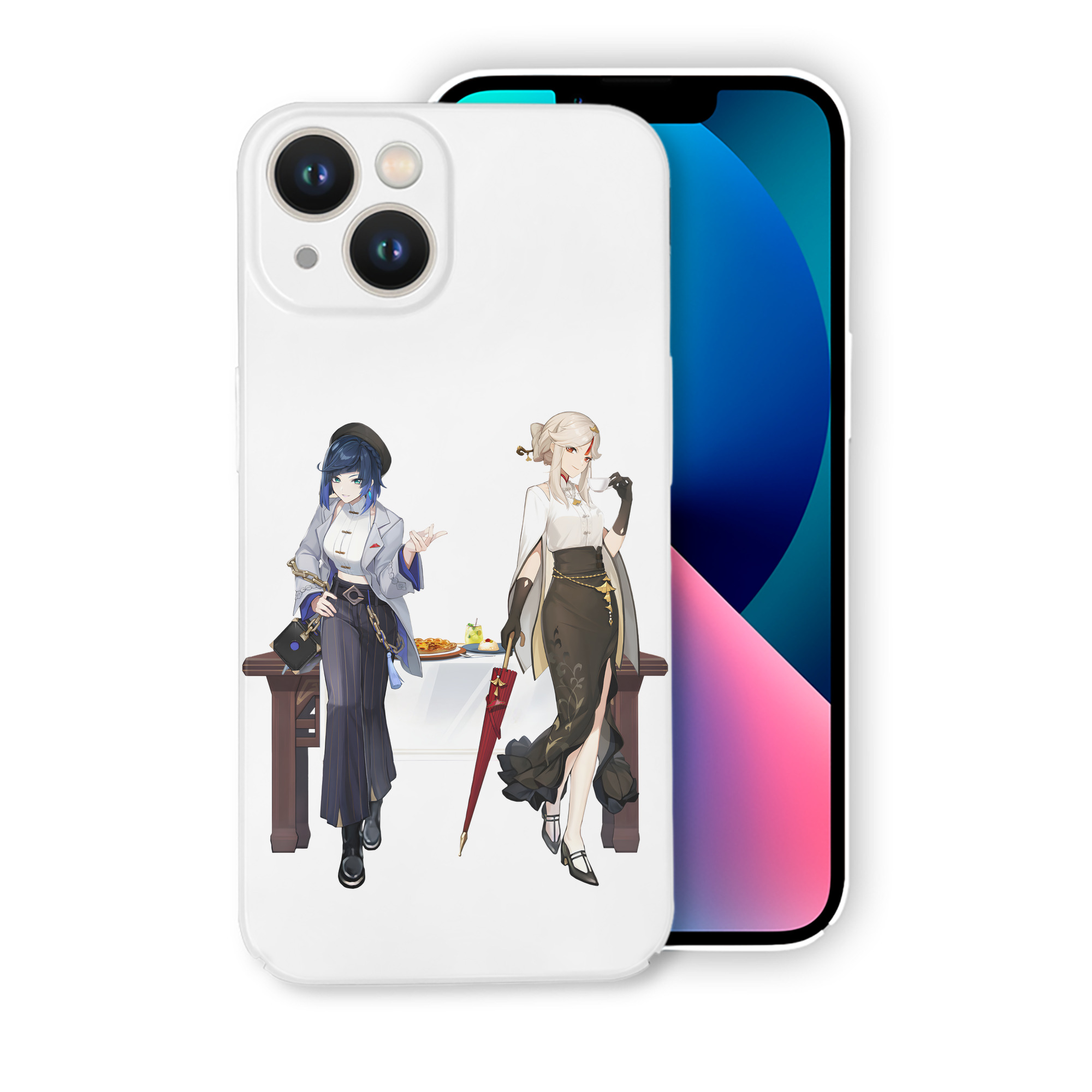 げんし神 夜兰 やらん genshin Yaran 【iPhone 14シリーズ対応】ハードケース