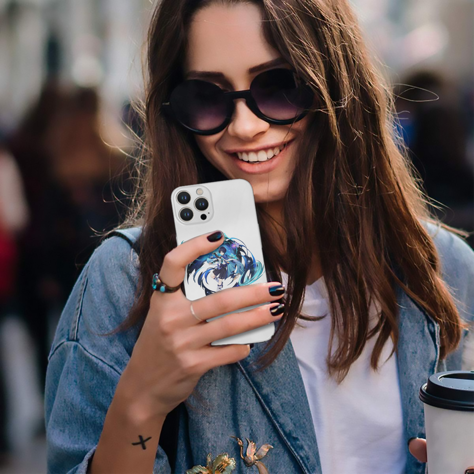 げんし神 さんペい genshin Sanpei 【iPhone 14シリーズ対応】ハードケース