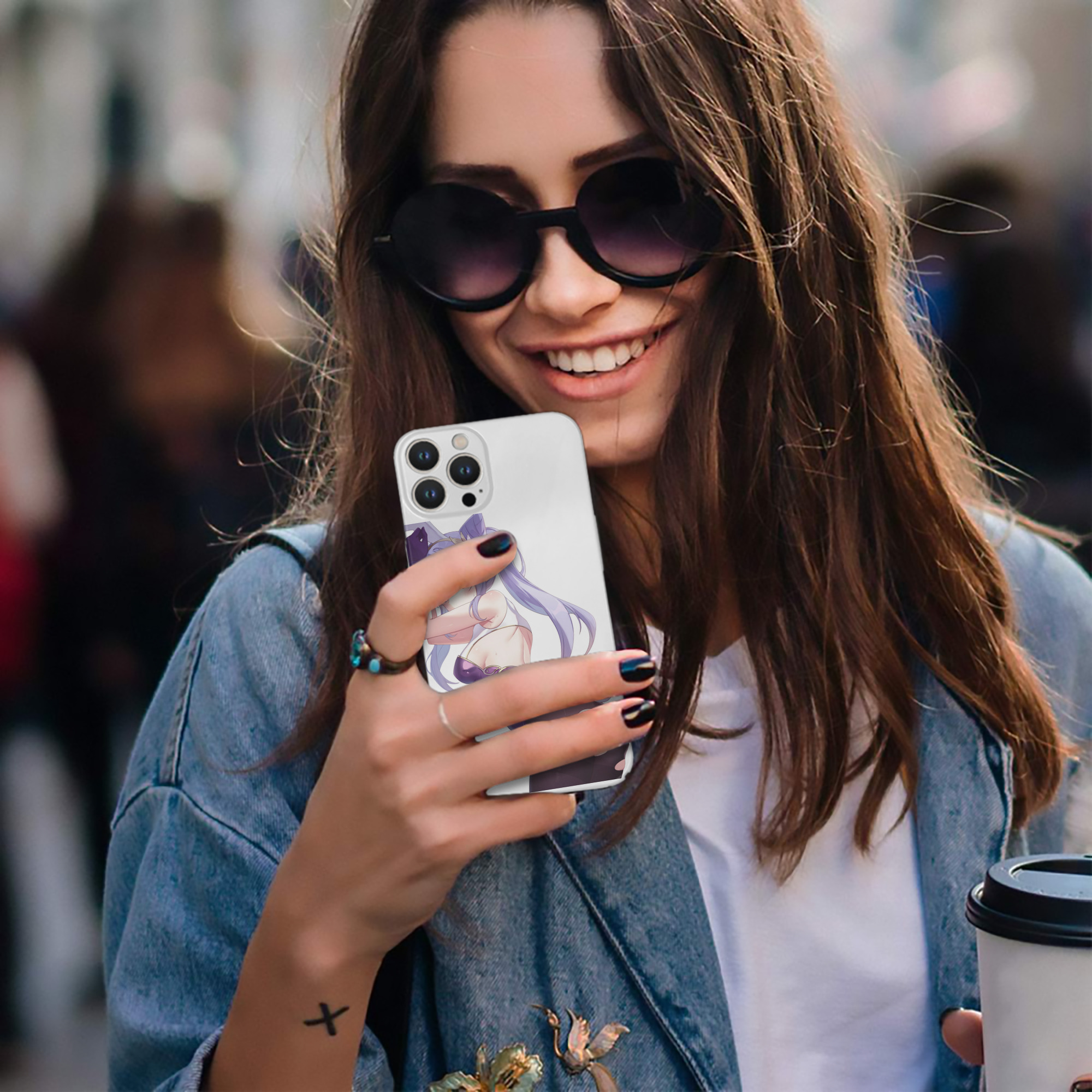 げんし神 刻晴 こくせい genshin Kokusei 【iPhone 14シリーズ対応】ハードケース