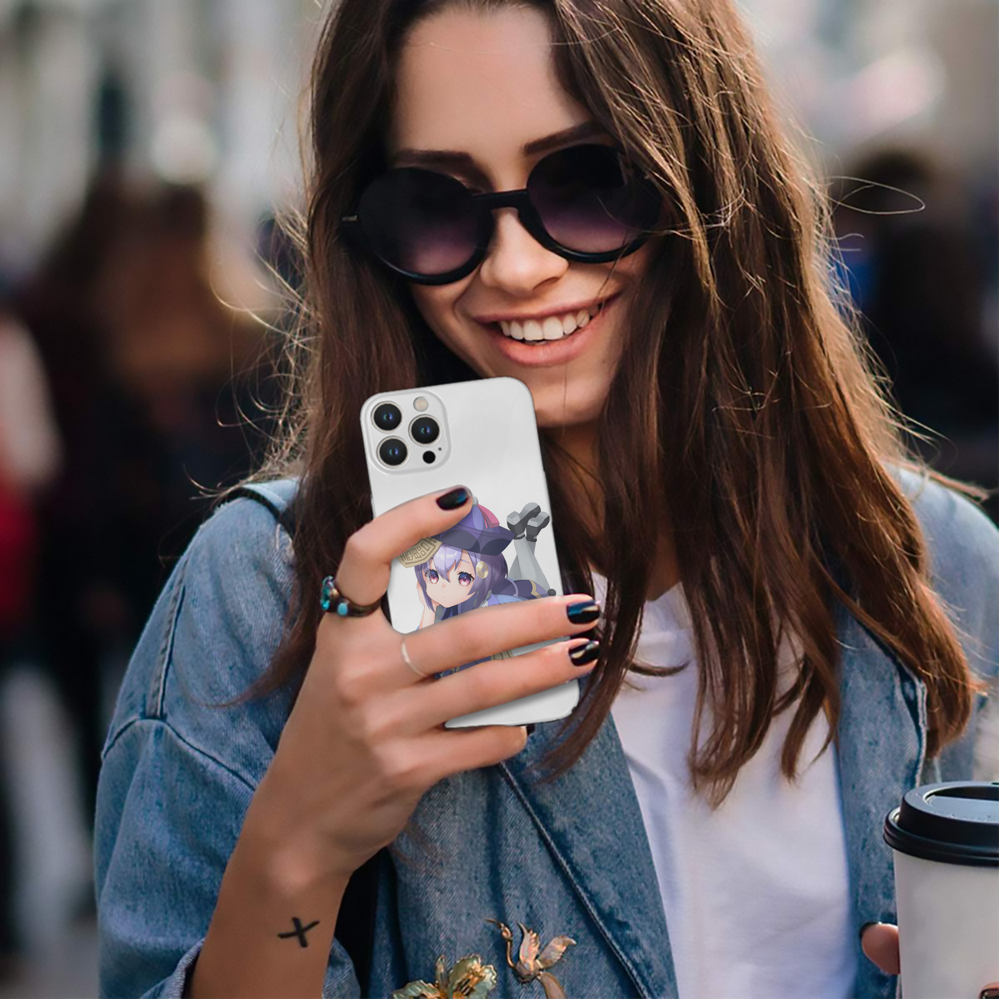 げんし神 七七 なな  genshin Nana 【iPhone 14シリーズ対応】ハードケース