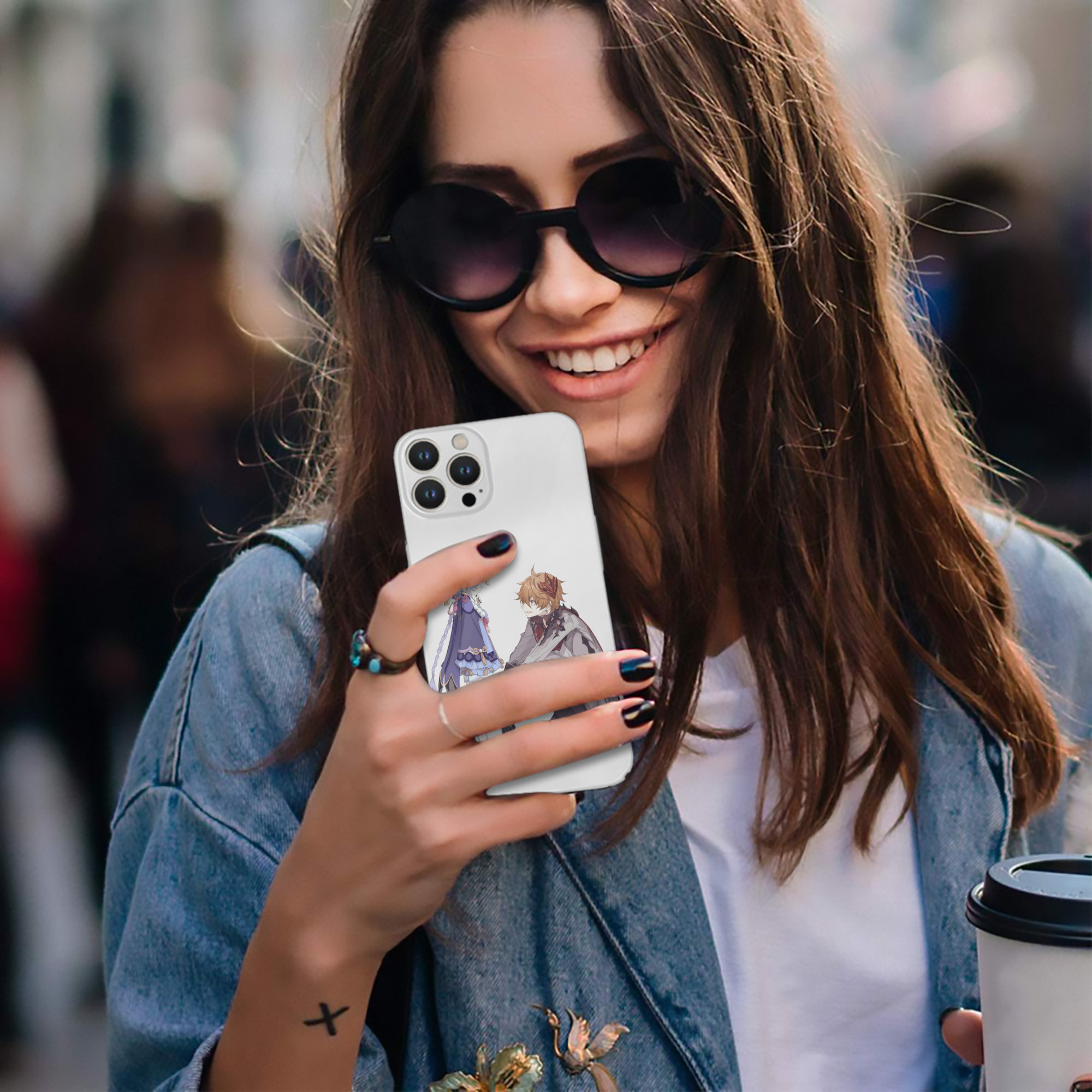 げんし神 七七 なな  genshin Nana 【iPhone 14シリーズ対応】ハードケース