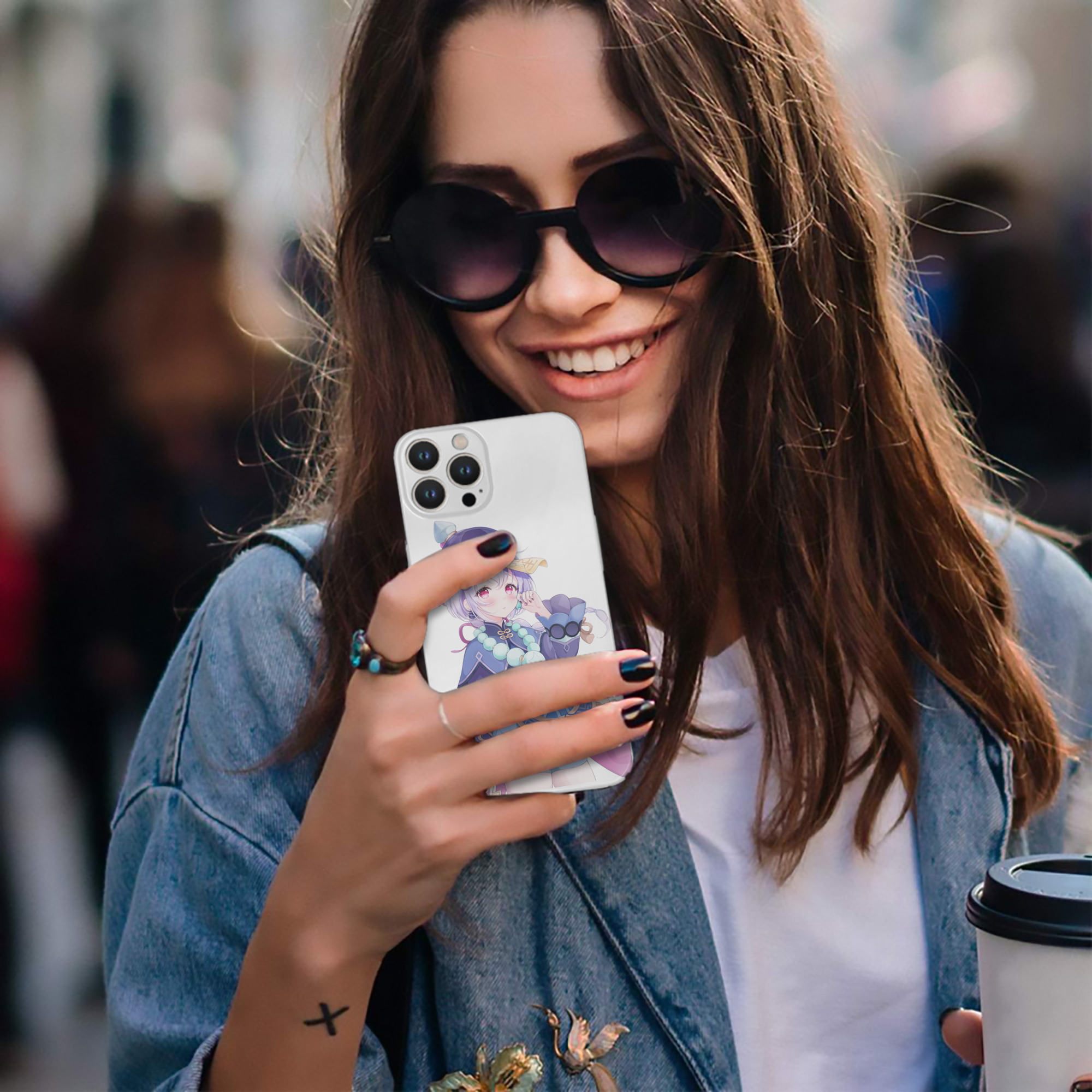 げんし神 七七 なな  genshin Nana 【iPhone 14シリーズ対応】ハードケース