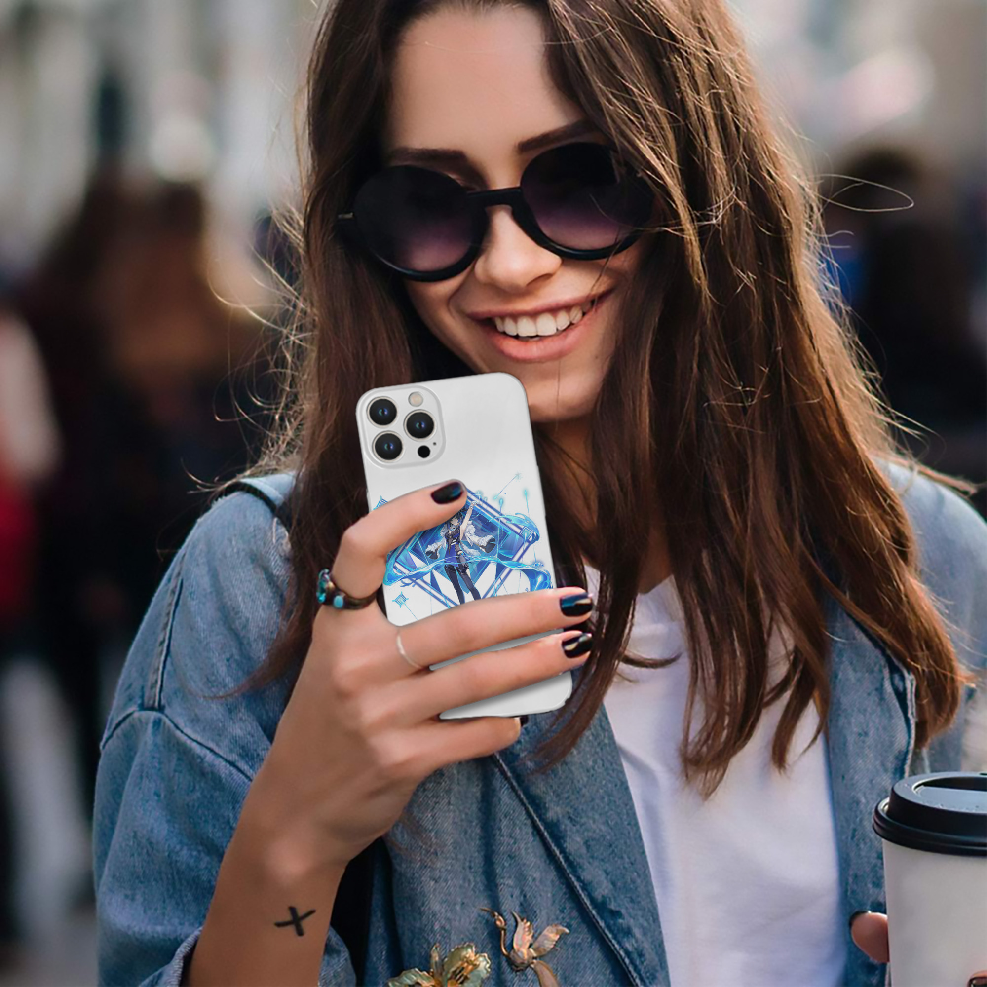 げんし神 夜兰 やらん genshin Yaran 【iPhone 14シリーズ対応】ハードケース