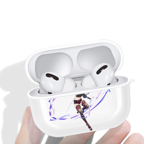 げんし神  久岐忍 くき しのぶ genshin Kuki Shinobu 【AirPods Pro用】ハードシェル保護ケース 耐衝撃・防指紋・カラビナ付き商品仕様