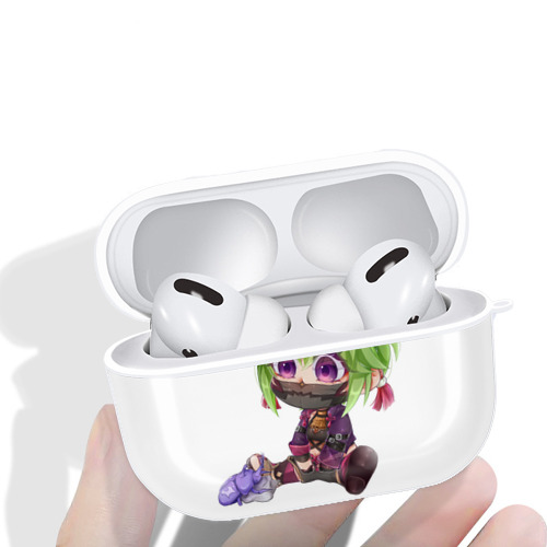 げんし神  久岐忍 くき しのぶ genshin Kuki Shinobu 【AirPods Pro用】ハードシェル保護ケース 耐衝撃・防指紋・カラビナ付き商品仕様