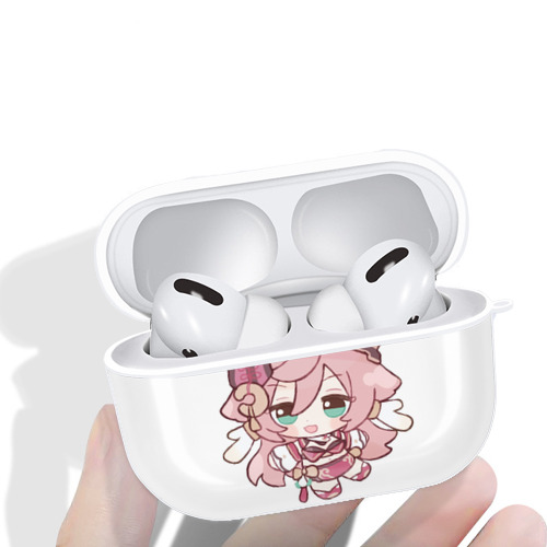 げんし神 ヤンフェイ genshin Yanfei 【AirPods Pro用】ハードシェル保護ケース 耐衝撃・防指紋・カラビナ付き商品仕様