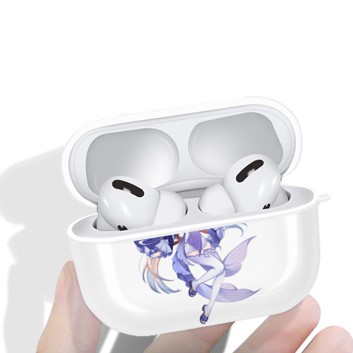 げんし神 珊瑚宮心海 サンゴノミヤ・ココミ genshin Sangonomiya Kokomi 【AirPods Pro用】ハードシェル保護ケース 耐衝撃・防指紋・カラビナ付き商品仕様