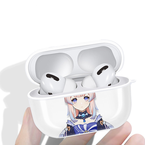 げんし神 珊瑚宮心海 サンゴノミヤ・ココミ genshin Sangonomiya Kokomi 【AirPods Pro用】ハードシェル保護ケース 耐衝撃・防指紋・カラビナ付き商品仕様