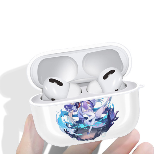 げんし神 珊瑚宮心海 サンゴノミヤ・ココミ genshin Sangonomiya Kokomi 【AirPods Pro用】ハードシェル保護ケース 耐衝撃・防指紋・カラビナ付き商品仕様