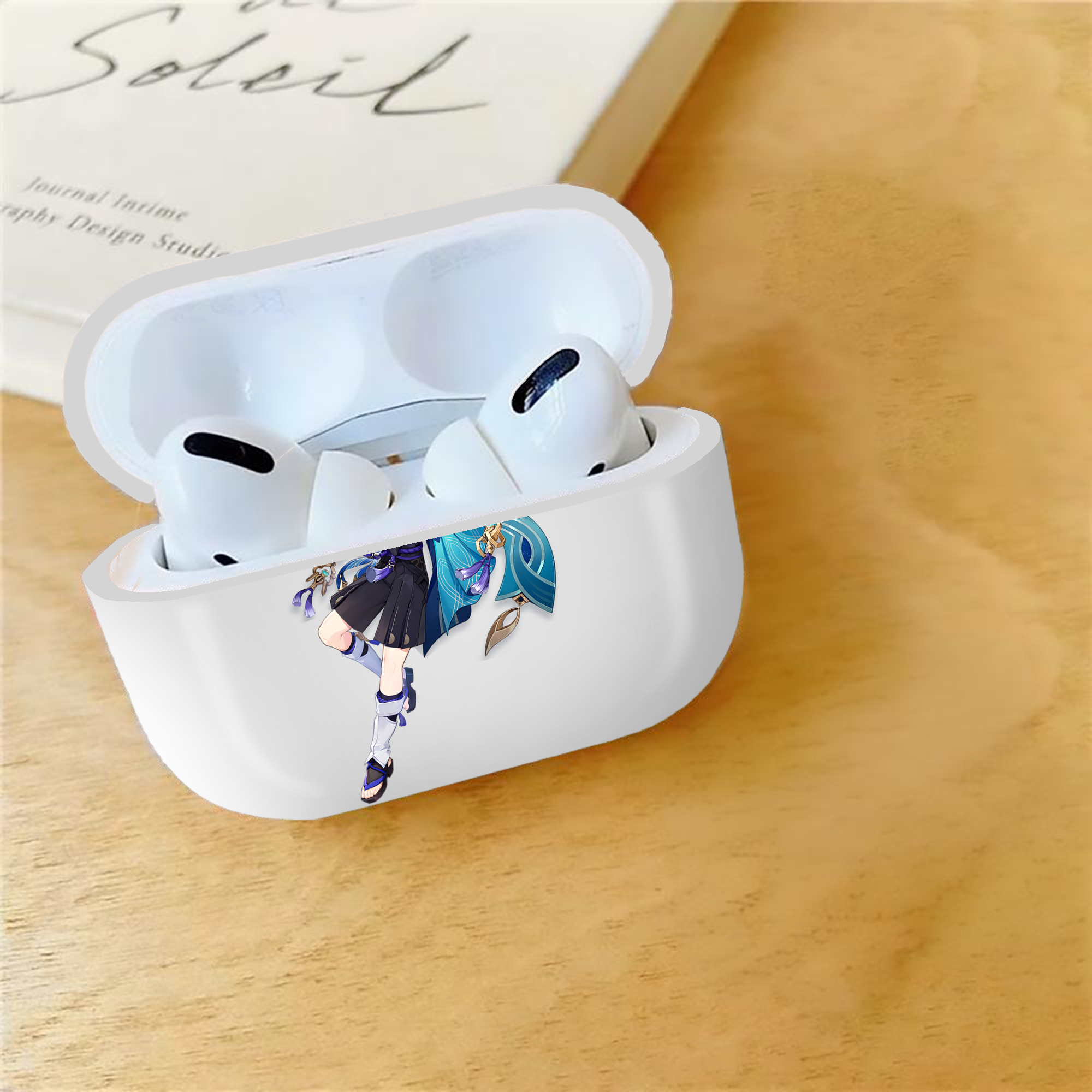 げんし神 さんペい genshin Sanpei 【AirPods Pro用】ハードシェル保護ケース 耐衝撃・防指紋・カラビナ付き商品仕様