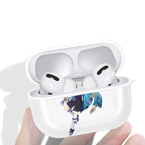 げんし神 さんペい genshin Sanpei 【AirPods Pro用】ハードシェル保護ケース 耐衝撃・防指紋・カラビナ付き商品仕様
