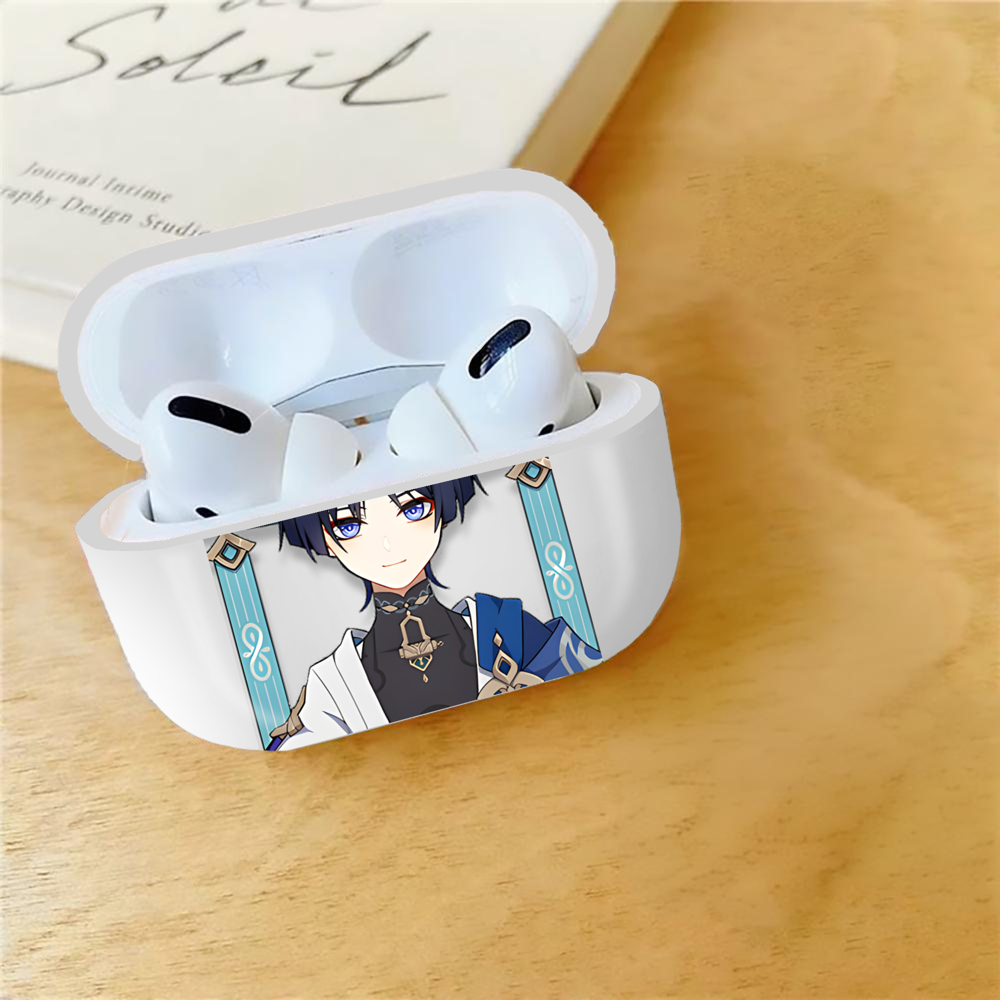 げんし神 さんペい genshin Sanpei 【AirPods Pro用】ハードシェル保護ケース 耐衝撃・防指紋・カラビナ付き商品仕様