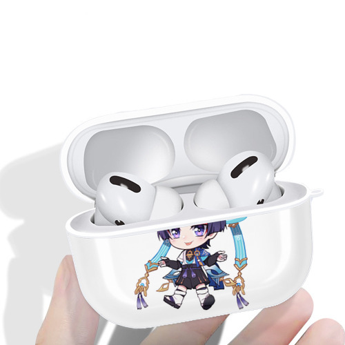 げんし神 さんペい genshin Sanpei 【AirPods Pro用】ハードシェル保護ケース 耐衝撃・防指紋・カラビナ付き商品仕様