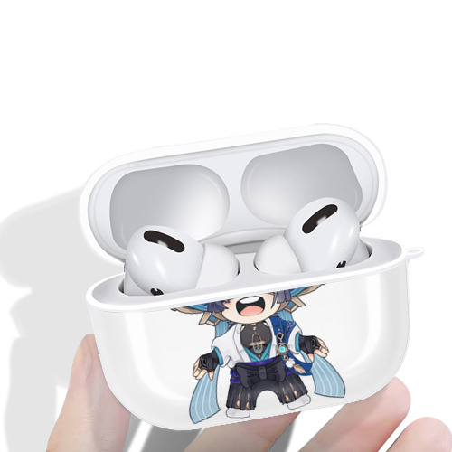 げんし神 さんペい genshin Sanpei 【AirPods Pro用】ハードシェル保護ケース 耐衝撃・防指紋・カラビナ付き商品仕様