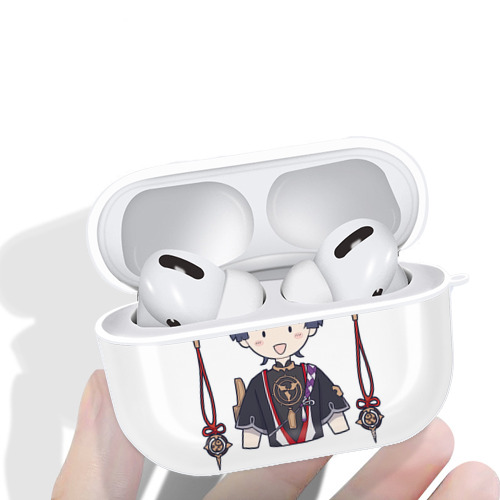 げんし神 さんペい genshin Sanpei 【AirPods Pro用】ハードシェル保護ケース 耐衝撃・防指紋・カラビナ付き商品仕様