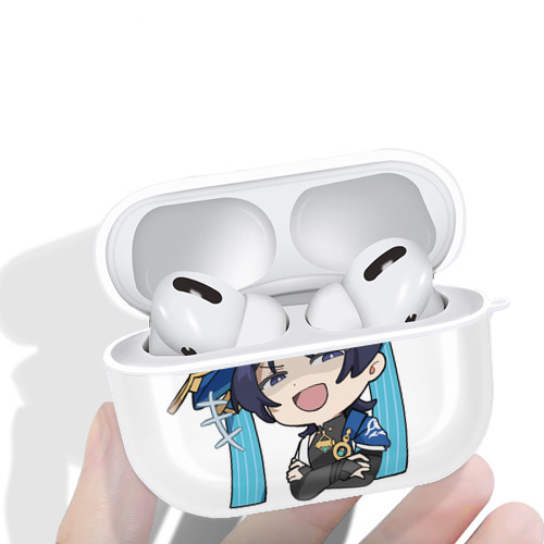 げんし神 さんペい genshin Sanpei 【AirPods Pro用】ハードシェル保護ケース 耐衝撃・防指紋・カラビナ付き商品仕様
