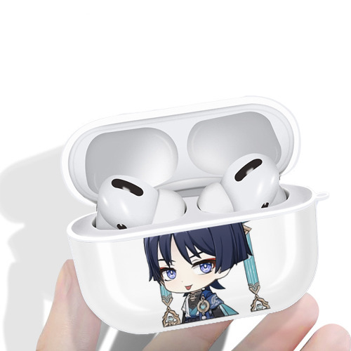 げんし神 さんペい genshin Sanpei 【AirPods Pro用】ハードシェル保護ケース 耐衝撃・防指紋・カラビナ付き商品仕様