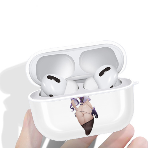 げんし神 刻晴 こくせい genshin Kokusei 【AirPods Pro用】ハードシェル保護ケース 耐衝撃・防指紋・カラビナ付き商品仕様