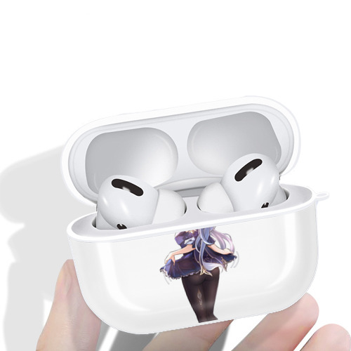 げんし神 刻晴 こくせい genshin Kokusei 【AirPods Pro用】ハードシェル保護ケース 耐衝撃・防指紋・カラビナ付き商品仕様