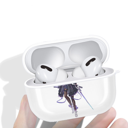 げんし神 刻晴 こくせい genshin Kokusei 【AirPods Pro用】ハードシェル保護ケース 耐衝撃・防指紋・カラビナ付き商品仕様