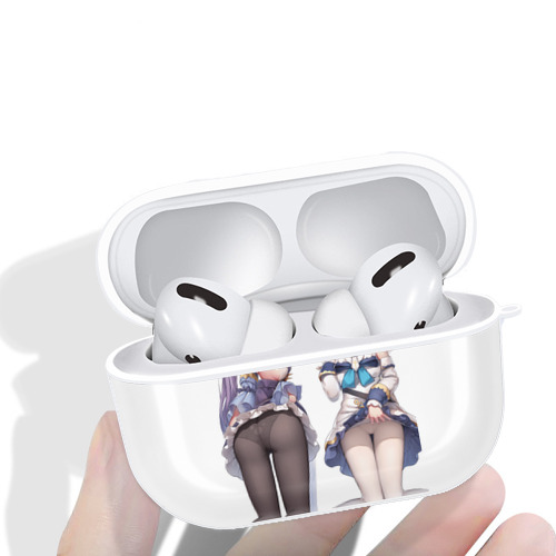 げんし神 刻晴 こくせい genshin Kokusei 【AirPods Pro用】ハードシェル保護ケース 耐衝撃・防指紋・カラビナ付き商品仕様